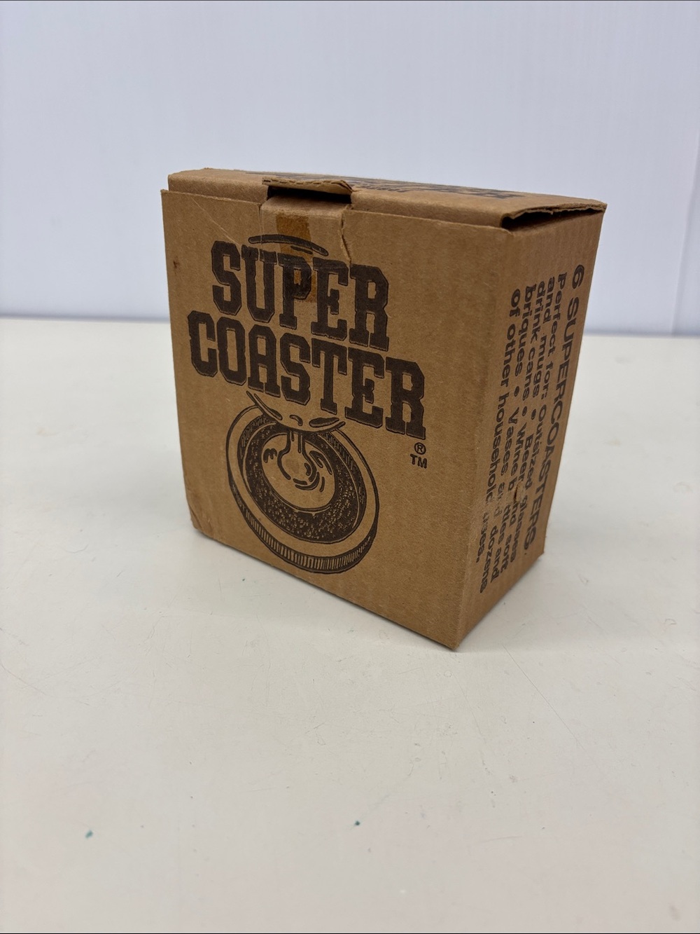 NWT Super Coaster Pack of 6 Coasters